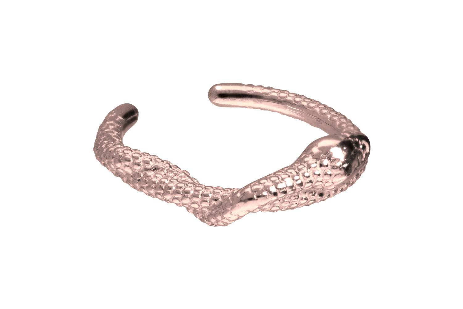 Chirurgenstahl Fake Ohrring SCHLANGE von Piercingline